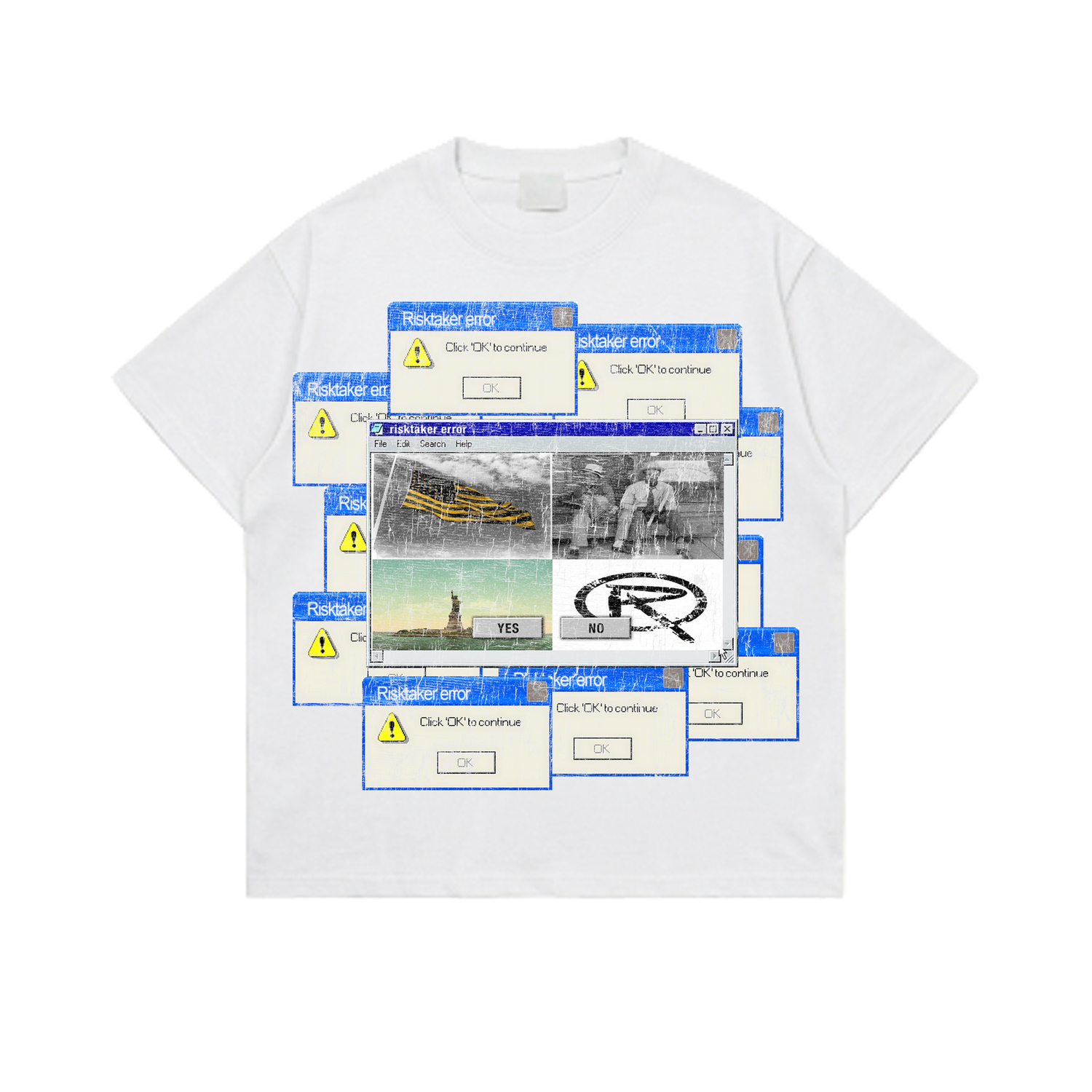 Error Risktaker Tee - White